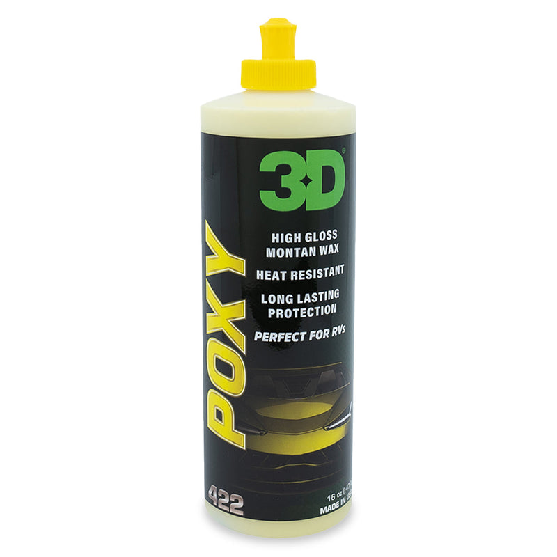 3D 422 Poxy (Montan Butter Car Wax)