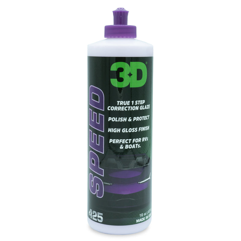 3D 425 Speed (All in One Scratch, Swirl and Wax Sealant)