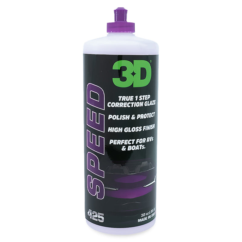 3D 425 Speed (All in One Scratch, Swirl and Wax Sealant)