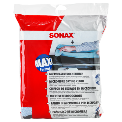 Sonax Microfibre Drying Cloth - Thick Blue