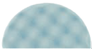 Buff & Shine 6" Baby Blue Soft Polishing Euro Foam Grip Pad