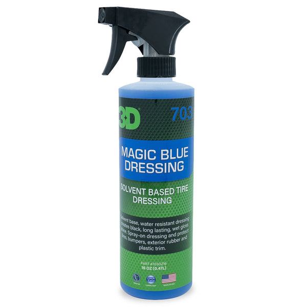 3D 703 Magic Blue Dressing (Solvent based Tire Dressing)