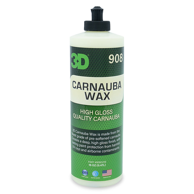 3D 908 Carnauba Wax