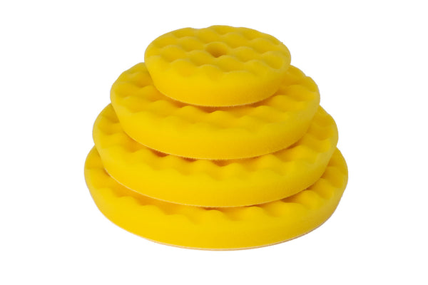 Rupes Waffle Fine Polishing Foam Pads Rotary