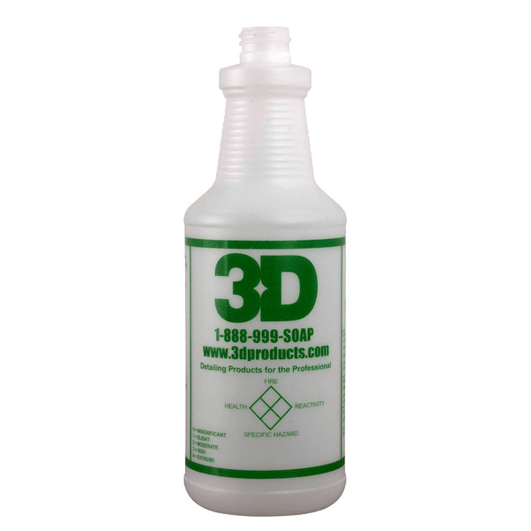 3D Branded Empty Bottle 32oz