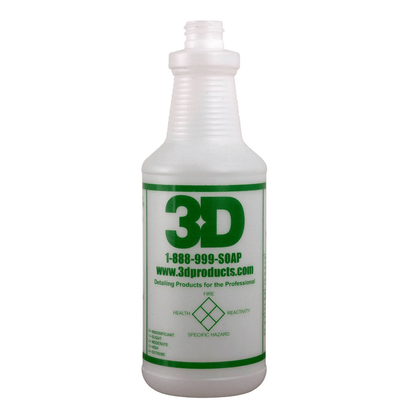 3D Branded Empty Bottle 32oz