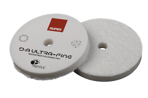 Rupes DA Ultra Fine Microfiber Pad (White)