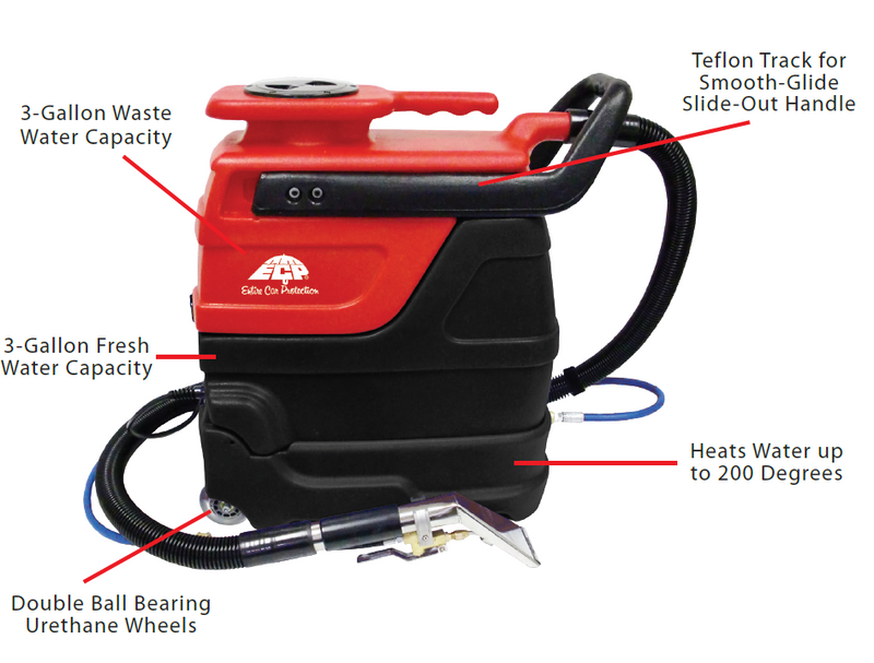 ECP3 3 Gallon Spot Extractor with Heat