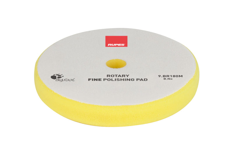 Rupes Fine Rotary Foam Pads (Yellow)