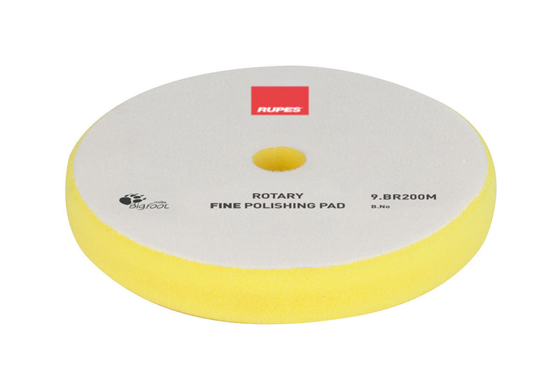 Rupes Fine Rotary Foam Pads (Yellow)