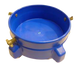 Hi-Tech Bucket Dolly 5 Caster Dolly - Blue