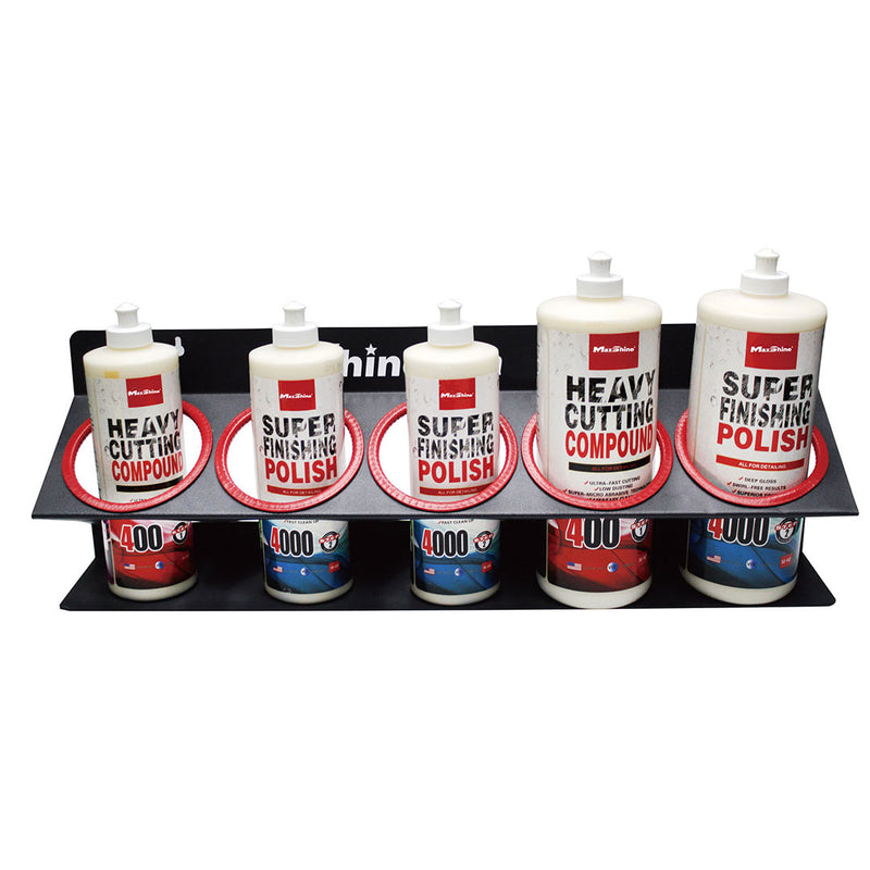 Maxshine Spray Bottle & Compound Holders - 5 Holes