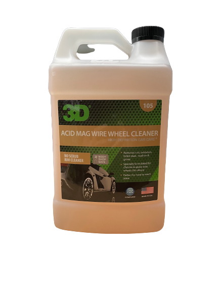 3D 105 Acid Mag Wire Wheel Cleaner 1 Gallon