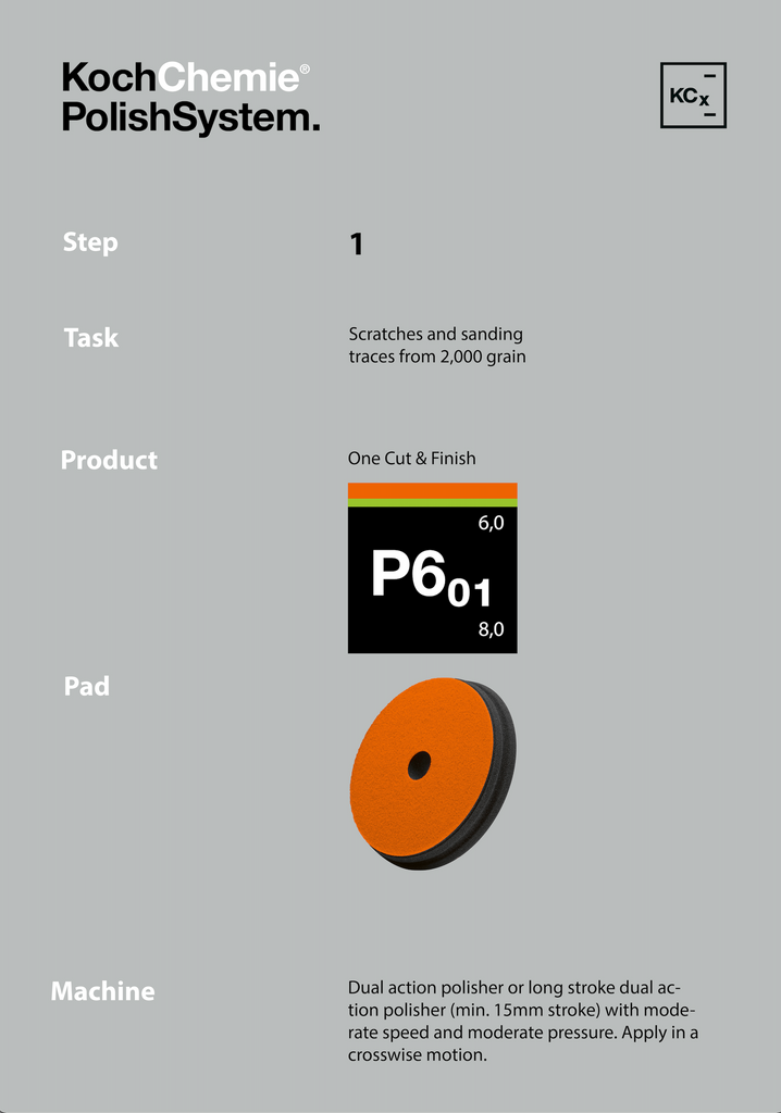 Koch One Cut & Finish Compound P6.02 (New Version)