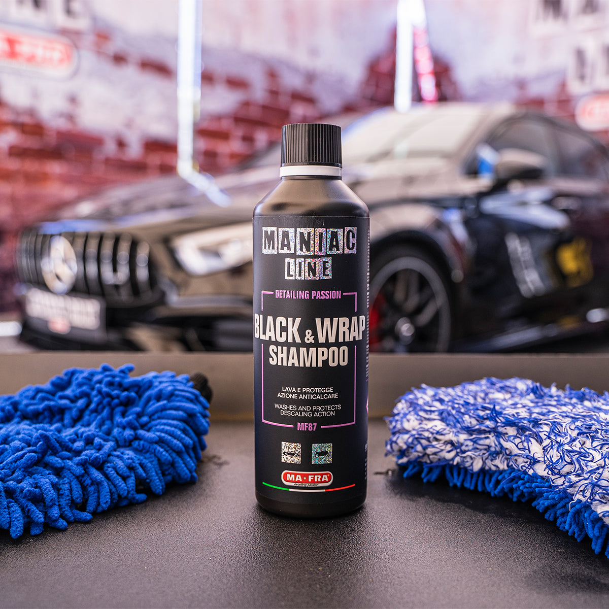 Maniac Black & Wrap Shampoo 500ml