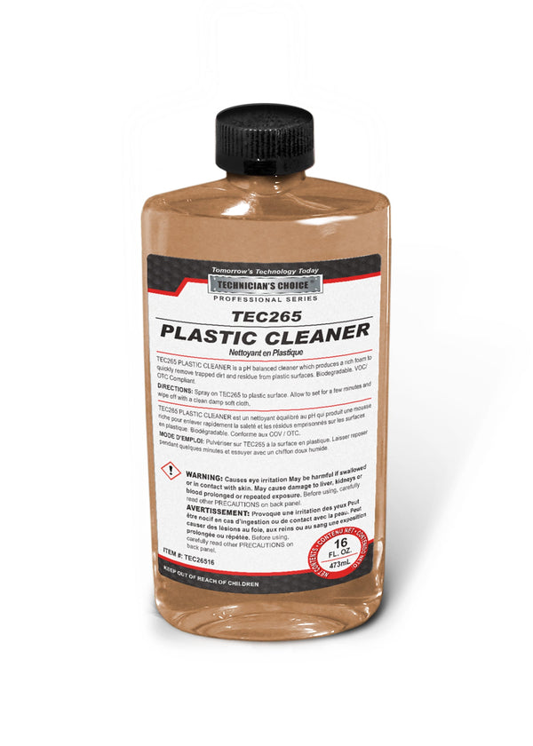 TEC265 Plastic Cleaner 16oz