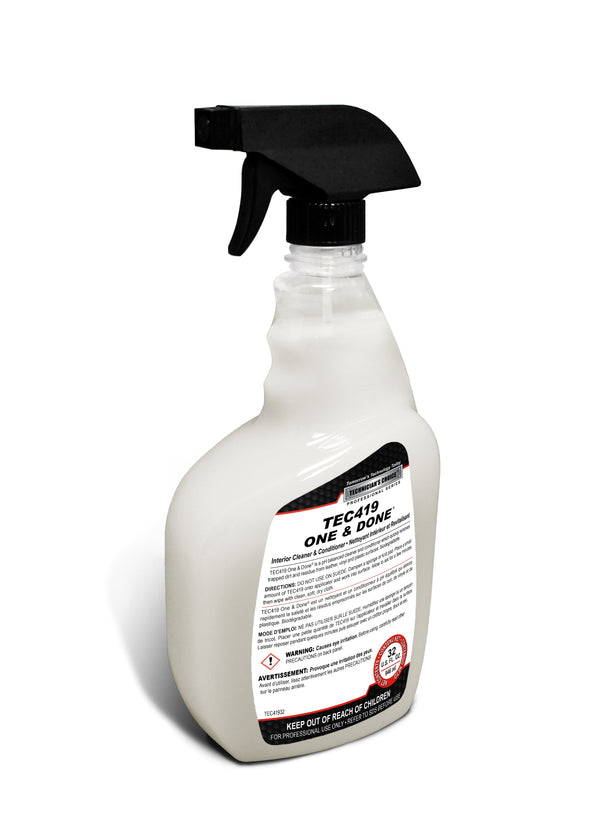 TEC419 One & Done Interior Cleaner & Conditioner 16oz