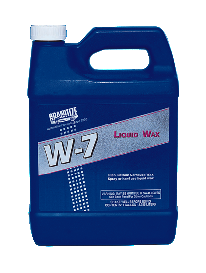 Granitize W7 Liquid Wax (1 Gallon)