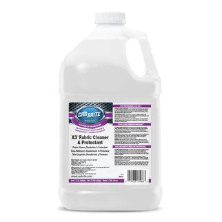 Car Brite X3 Fabric Cleaner & Protectant (1 Gallon)