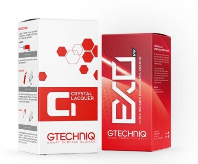 Gtechniq Exo and C1 Crystal Lacquer