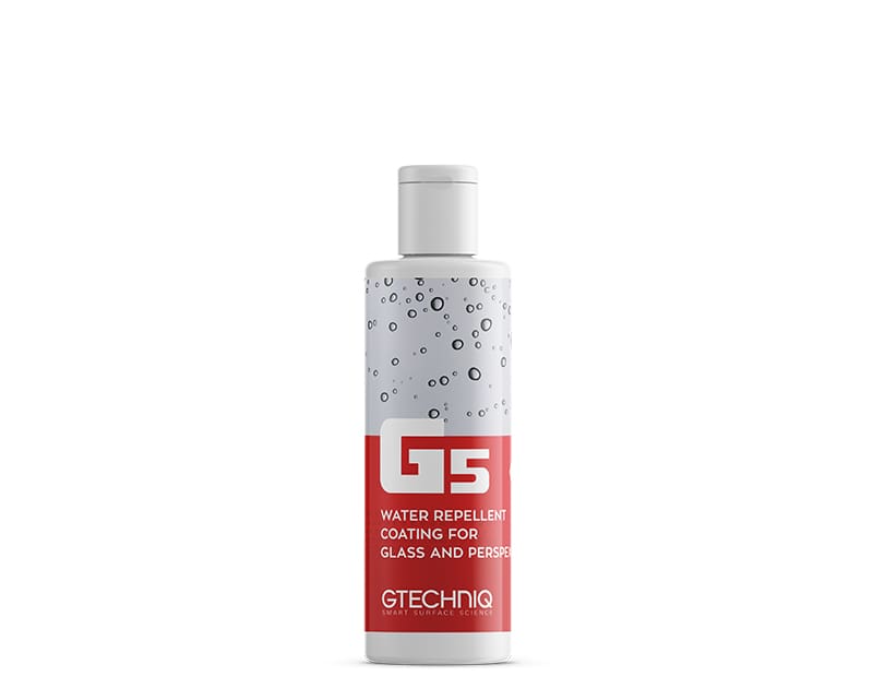 Gtechniq G5 Water Repellent Coating for Glass and Perspex 100ml