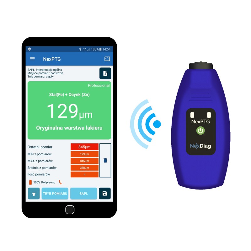 Nexdiag Paint Thickness Gauge