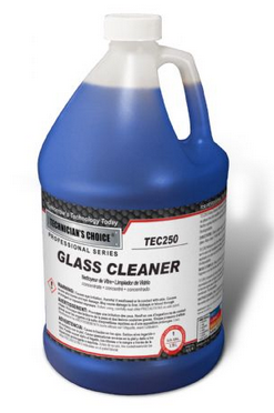 TEC250 Glass Cleaner Concentrate (1 Gallon)
