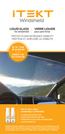 ITekt Windshield Premium Hydrophobic Nanotechnology Protection Kit